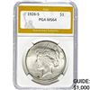 Image 1 : 1926-S Peace Dollar PGA MS64