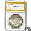 Image 1 : 1882 Morgan Silver Dollar PGA MS65+