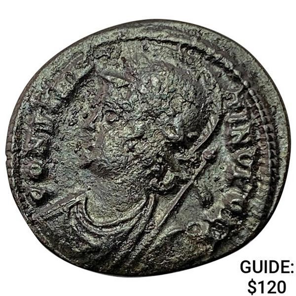 Roman Constantinian 330-340 AD BI Nummus UNCIRCULATED