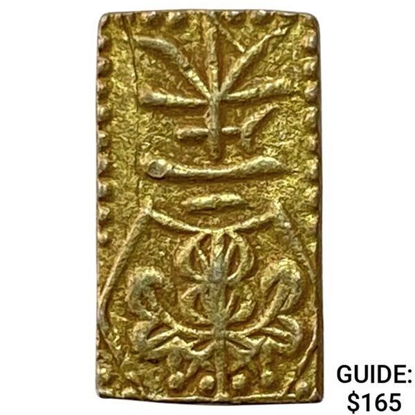 1832-1858 Japan Gold 2 Shu CLOSELY UNCIRCULATED