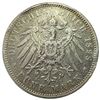 Image 2 : 1898-A Prussia Silver 5 Mark CLOSELY UNCIRCULATED