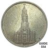 Image 1 : 1934-E Germany Silver 5 Reichsmark CLOSELY UNCIRCULATED