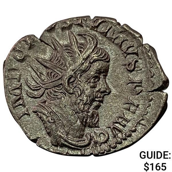 260-269 AD Romano-Gallic BI Double Denarius UNCIRCULATED
