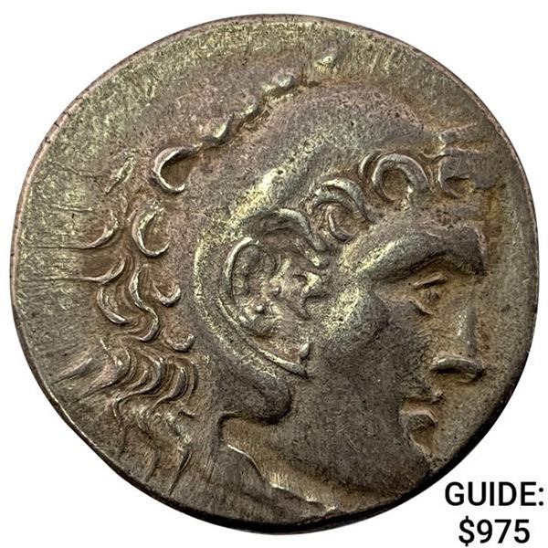 Macedon Alex. III 336-323 BC Silver Tetradrachm CLOSELY UNCIRCULATED