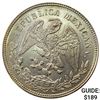1901Zs FZ Mexico Silver Peso CHOICE AU