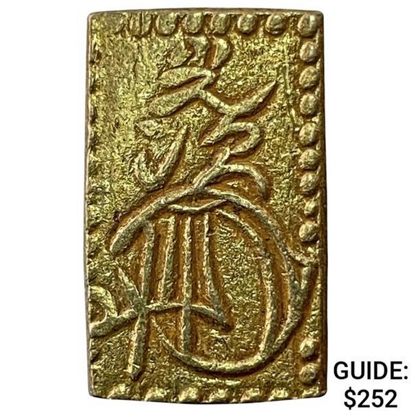 1868-1869 Japan .029oz Gold 2 Bu CLOSELY UNCIRCULATED