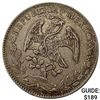 1895Zs FZ Mexico Silver 8 Reales NEARLY UNCIRCULATED