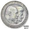 1911-F German States Silver 3 Mark NEARLY UNCIRCULATED