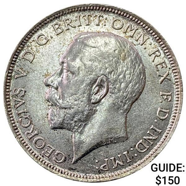 1918 Great Britain Silver Florin - George V UNCIRCULATED