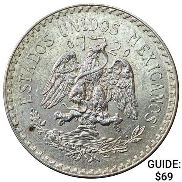 1940-M Mexico Silver Peso UNCIRCULATED