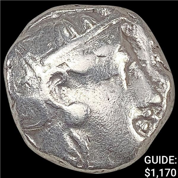 Athens 393-300 BC AR Tetradrachm ABOUT UNCIRCULATED
