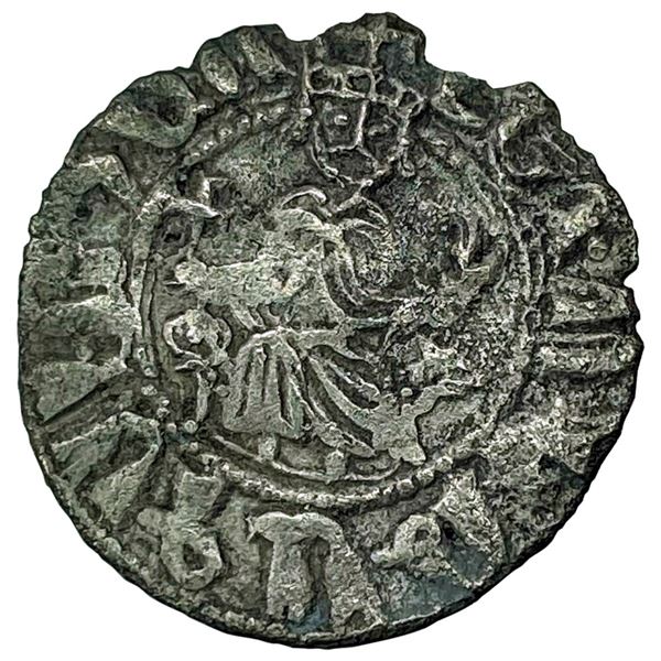 1198-1219 AD Crusades Armenia Silver Tram Levon I CLOSELY UNCIRCULATED