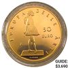 Image 1 : 2005-R Italy 0.4667oz Gold 50 Euro CHOICE PROOF