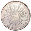 Image 2 : 1877Zs JS Mexico Silver 8 Reales NEARLY UNCIRCULATED