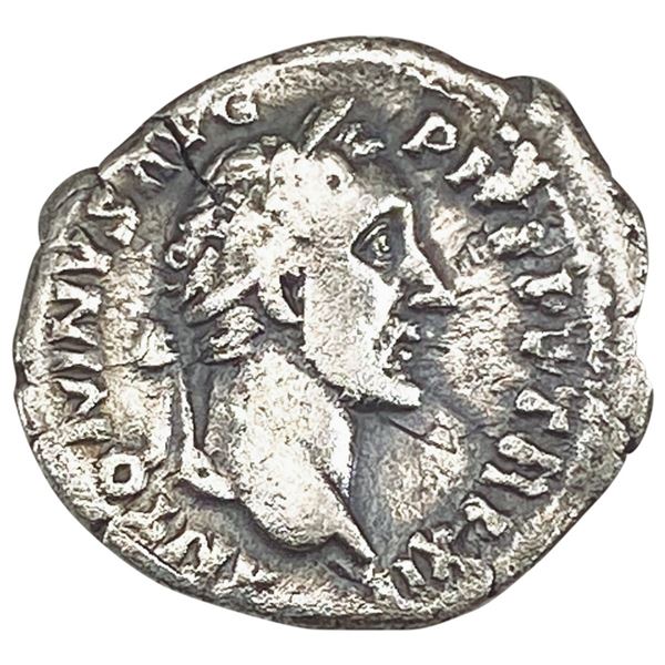 Roman Ant. Pius 138-161 AD Silver Denarius NEARLY UNCIRCULATED