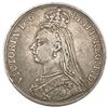 1891 Great Britain .8409oz Silver Crown NEARLY UNCIRCULATED