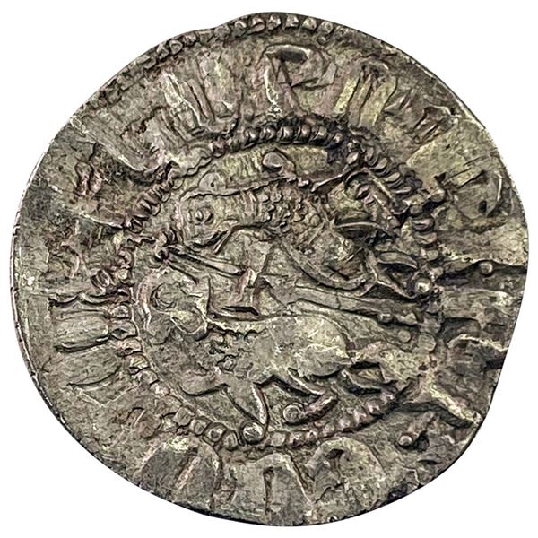 1198-1219 Crusades Armenia Silver Tram Levon I CLOSELY UNCIRCULATED