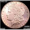 Image 1 : 1892-CC Morgan Silver Dollar CHOICE BU
