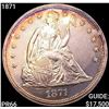Image 1 : 1871 Seated Liberty Dollar SUPERB GEM PROOF