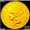 Image 1 : 1878 $3 Gold Piece CHOICE AU