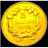 Image 2 : 1878 $3 Gold Piece CHOICE AU