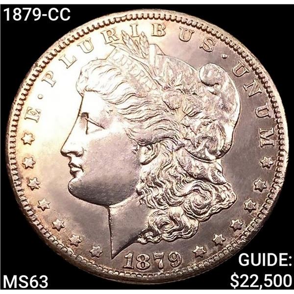 1879-CC Morgan Silver Dollar CHOICE BU
