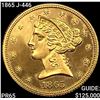 1865 J-446 $5 Gold Half Eagle GEM PROOF