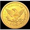 Image 2 : 1843-O Sm Date $2.50 Gold Quarter Eagle UNCIRCULATED