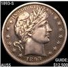 Image 1 : 1893-S Barber Half Dollar HIGH GRADE