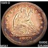 Image 1 : 1849-O Seated Liberty Quarter UNCIRCULATED