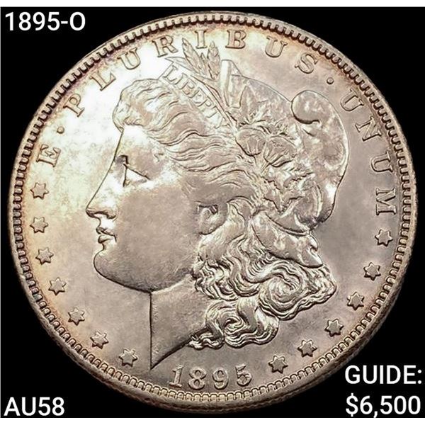 1895-O Morgan Silver Dollar CHOICE AU