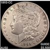 Image 1 : 1893-CC Morgan Silver Dollar CLOSELY UNCIRCULATED