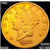 Image 1 : 1880 $20 Gold Double Eagle UNCIRCULATED