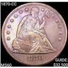 Image 1 : 1870-CC Seated Liberty Dollar UNCIRCULATED