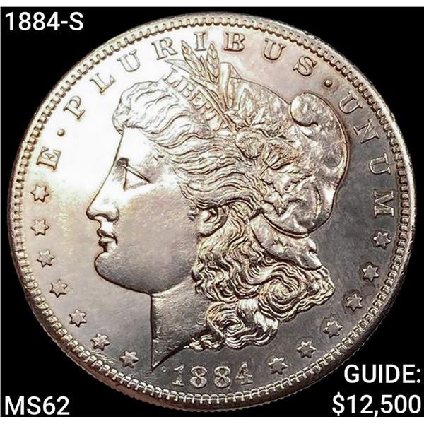 1884-S Morgan Silver Dollar UNCIRCULATED