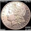 1890-CC Tail Bar Morgan Silver Dollar CHOICE BU