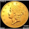 1850-O $20 Gold Double Eagle UNCIRCULATED
