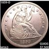 1859-O Seated Liberty Dollar CHOICE BU