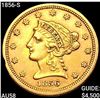1856-S $2.50 Gold Quarter Eagle CHOICE AU