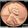 1955/55 DDO Wheat Cent CHOICE BU RD