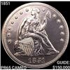 Image 1 : 1851 Seated Liberty Dollar GEM PROOF CAM