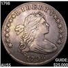Image 1 : 1798 Morgan Silver Dollar HIGH GRADE