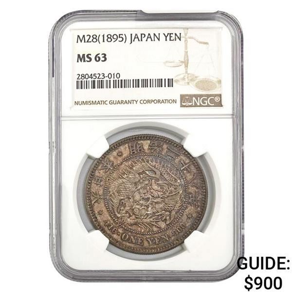 M28[1895] Japan Yen
