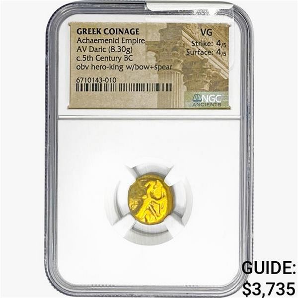 Greek Achaeminid AV Daric c. 5th Cent. BC