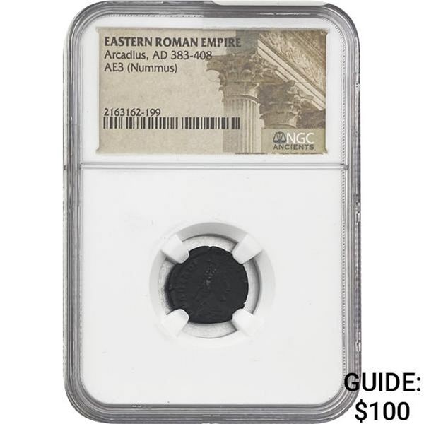 East Roman Arcadius, AD 383-408 AE2
