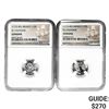 Image 1 : 1772-1783 AD [2] El Cazador Silver 1/2 Reales NGC