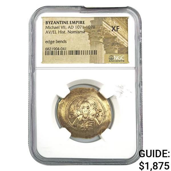 Byzantine Michael VII 1071-1078 Gold Hist. Nomisma NGC XF