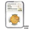 Image 1 : 1974Mo Mexico 20C Bronze NGC MS66 RD