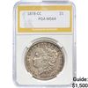 Image 1 : 1878-CC Morgan Dollar PGA MS64