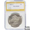 1885-S Morgan Dollar PGA MS64